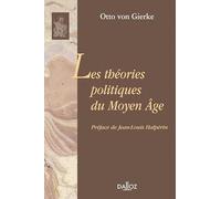 Les théories politiques du Moyen Age