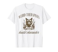 Les thérapeutes étranges construisent Un caractère appréciation de thérapeute Mignonne T-Shirt