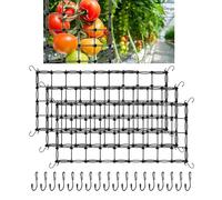 Les-Theresa 3PCS Filets pour Jardin 60X120CM, Filet Potager avec Crochet, Filet Treillis Jardin éLastique, Treillis pour Plantes Grimpantes pour Soutenir Les Fruits, Les Fleurs et Les LéGumes