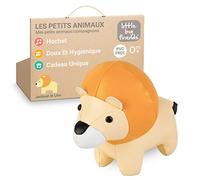 Les Tiny Friends de Little Big Friends Tiny Friends | Hochet Bébé | Animal Tout Doux | Facile à Nettoyer | Décoration Chambre Bébé | Jackson le Lion