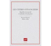 Les Titres financiers : Equilibre du marché et méthodes d'évaluation