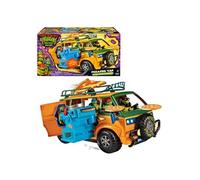 Les Tortues Ninja, Camion de combats, Lance pizza motorisé, Peut contenir les figurines de 12 cm, Jouet pour enfants dès 4 ans, TU804