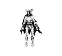 Les Tortues Ninja - Figurine Elite Foot Ninja Guard Black & White 18 cm