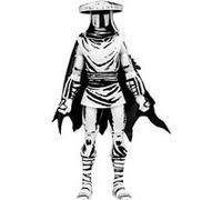 Les Tortues Ninja - Figurine Elite Foot Ninja Guard Black & White 18 cm
