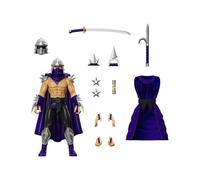 Les Tortues Ninja - Figurine Ultimates Shredder (Silver Armor) 18 Cm