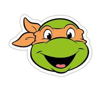 Les Tortues Ninja Michelangelo Costume Déguisement Autocollant Sticker