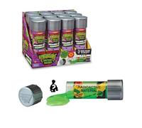 Les Tortues Ninja, Mini Figure de 3 cm, avec Container de Gel Gluant Ooze, Modèle aléatoire, pour Les Enfants à partir de 4 Ans, GIOCHI PREZIOSI,TU807