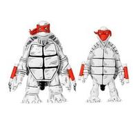 Les Tortues Ninja (Mirage Comics) - Pack 2 figurines Black and White First Turtles 18 cm