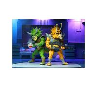 Les Tortues Ninja - Pack 2 Figurines Captain Zarax & Zork 18 Cm