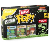 Les Tortues Ninja - Pack 4 Figurines Bitty Pop! Leonardo 2,5 Cm