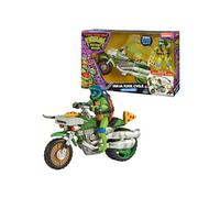 Tortues Ninja, Véhicule + Figurine Leonardo 12 cm avec fonction, 4+, TU8031