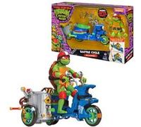 Les Tortues Ninja, Véhicule avec Figurine exclusive de 12 cm, avec fonction combat, Raphael, Jouet pour enfants dès 4 ans, TU8032 G