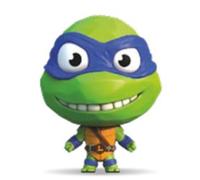 Les Tortues Ninjas - Leonardo - Figurine Elastikorps 10cm