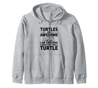 Les Tortues sont géniales Je suis géniale Donc Je suis Une Tortue Sweat à Capuche