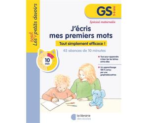 Les tout petits devoirs - J'écris mes premiers mots GS (2026) - Julie Rinaldi - Librairie Des Ecoles - broché - Scolaire / Universitaire