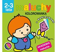Les tout-petits. Livre de coloriage avec autocollants. Académie des tout-petits 2-3 ans