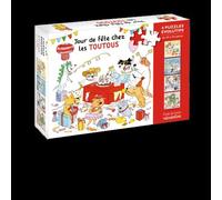 Les Toutous A Partir De 3 Ans - Jour De Fête Chez Les Toutous - (4 Puzzles Évolutifs)