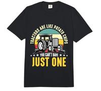 Les tracteurs sont comme Les Chips de Pommes de Terre agricoles et moissonneuses Comfort Colors Adult Heavyweight T-Shirt