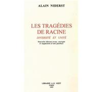 Les Tragédies de Racine. Diversité et unité Alain Niderst (Auteur)
