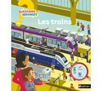 Les trains - Cécile Jugla - Nathan - cartonné - Document jeunesse dès 3 ans