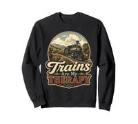 Les Trains sont Mon Amoureux des Trains thérapeutiques Sweatshirt