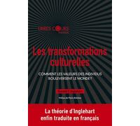 Les transformations culturelles Comment les valeurs des individus bouleverse le monde ? - Camille Hamidi - Presses Universitaires Grenoble - broché - Essai