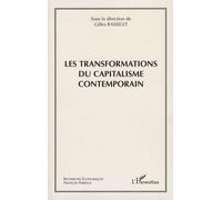 Les transformations du capitalisme contemporain - Gilles Rasselet - L'harmattan - broché - Etude