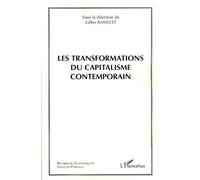 Les transformations du capitalisme contemporain - Gilles Rasselet - L'harmattan - broché - Etude