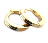 Les Trésors De Lily [M8706] - Créoles plaqué or Chorégraphie - 11 mm 3 mm