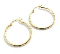 Les Trésors De Lily [M9490] - Créoles Plaqué Or Chorégraphie (3 cm 2 mm)