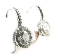 Les Trésors De Lily [M9600] - Dormeuses Argent Sissi