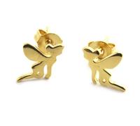 Les Trésors De Lily [M9903] - Boucles Plaqué Or Fée Clochette