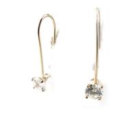 Les Trésors De Lily [M9962] - Dormeuses plaqué or L'Essentiel (5 mm)