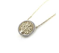 Les Trésors De Lily [N0021] - Collier Plaqué Or Arbre de Vie