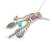 Les Trésors De Lily [N0300] - Sautoir créateur Chouette Bohème tutti frutti