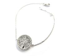 Les Trésors De Lily [N3376] - Bracelet Argent Arbre de Vie (rhodié)