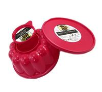 Les Trésors De Lily [P8912 - Moule entremet 'Coloriage' Rouge (1.5L) - 21x9 cm