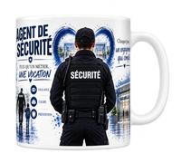Les trésors d'érable Mug Agent de Sécurité - 330 ml | Chaque Jour, Un Engagement qui Compte
