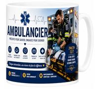 Les trésors d'érable Mug Ambulancier - Chaque Seconde Compte EveryMug