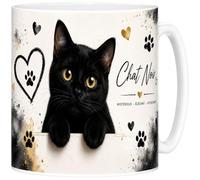 Les trésors d'érable Mug Chat Noir EveryMug