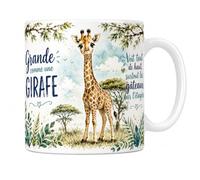 Les trésors d'érable Mug Grande comme une Girafe - Céramique 330 ml
