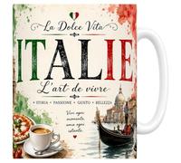 Les trésors d'érable Mug Italie - L'Art de Vivre à l'Italienne EveryMug