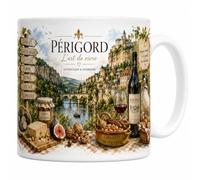 Les trésors d'érable Mug Périgord - Céramique 330 ml