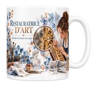 Les trésors d'érable Mug Restauratrice d'Art Céramique 330 ml | Mug Restauratrice d'Art, céramique 330 ml