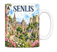 Les trésors d'érable Mug Senlis - La cité des rois - Céramique 330 ml