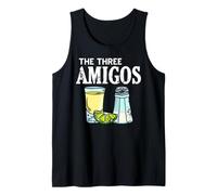 Les Trois Amigos Tequila Citron Sel Humour Débardeur
