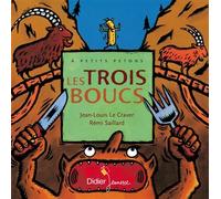 Les trois boucs - poche - Jean-Louis Le Craver - Didier Jeunesse - Poche - Album jeunesse dès 3 ans