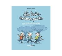 Les trois cochons petits, Tome 01 Les trois cochons petits dans la forêt enchantée - Michel Van Zeveren - Bd Kids - cartonné - Bande dessinée jeunesse
