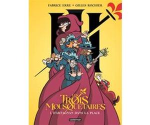 Les Trois Mousquetaires Fabrice Erre (Dessinateur), Gilles Rochier (Scénario)