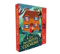 Les trois petits cochons - Amanda Enright - Auzou Philippe Eds - cartonné - Contes et légendes jeunesse
